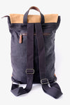 40's Army Canvas Leather Backpack